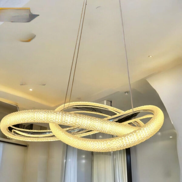 نجفة كريستال ليد خارجي